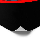 Trump moet weg | Tijd om de vrede te herstellen Poster (Hoek)