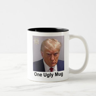 Trump Mok "Een lelijke Mok" mugshot