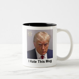 Trump Mok - "Ik haat deze Mok" mugshot