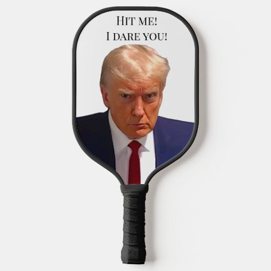 Trump Mok Pickleball Paddle (Achterkant)