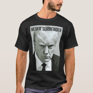 Trump-Mok schoot Trump-Mok schot nooit overgave GI T-shirt
