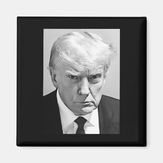 Trump Mok schot - Donald Trump Mok schot Magneet (Voorkant)