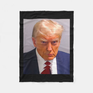 Trump Mok Shot 1 Fleece Deken