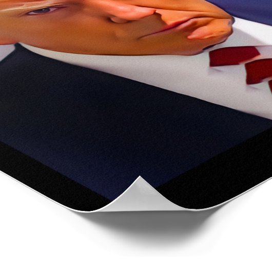 Trump Mok Shot 1 Poster (Hoek)