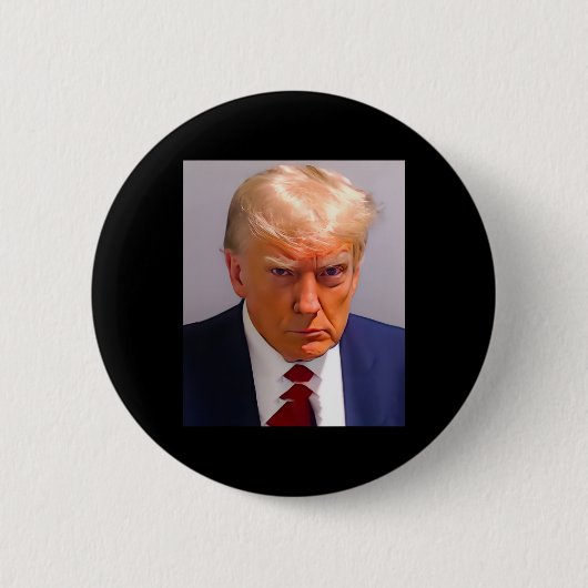 Trump Mok Shot 1 Ronde Button 5,7 Cm (Voorkant)