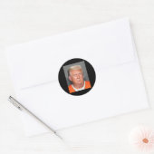 Trump Mok Shot 1 Ronde Sticker (Envelop)