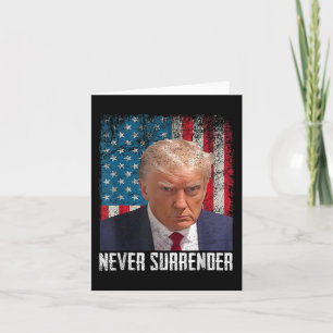 Trump Mok Shot - Donald Trump Mok Shot - Never Sur Kaart