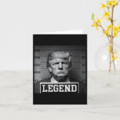 Trump Mok Shot Kaart (Gele Bloem)