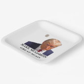 Trump Mok Shot Paper Borden Papieren Bordje (Gebogen)