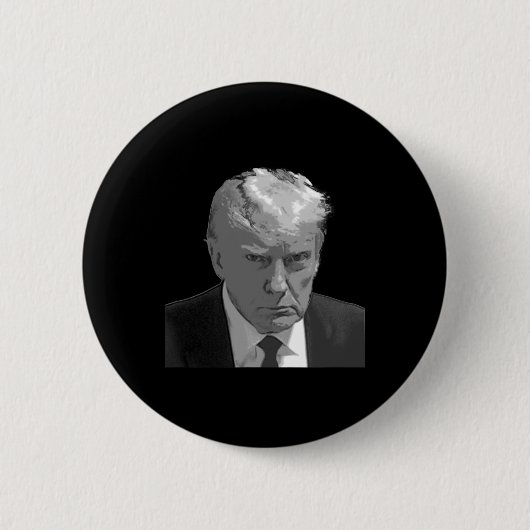 Trump Mok Shot Ronde Button 5,7 Cm (Voorkant)