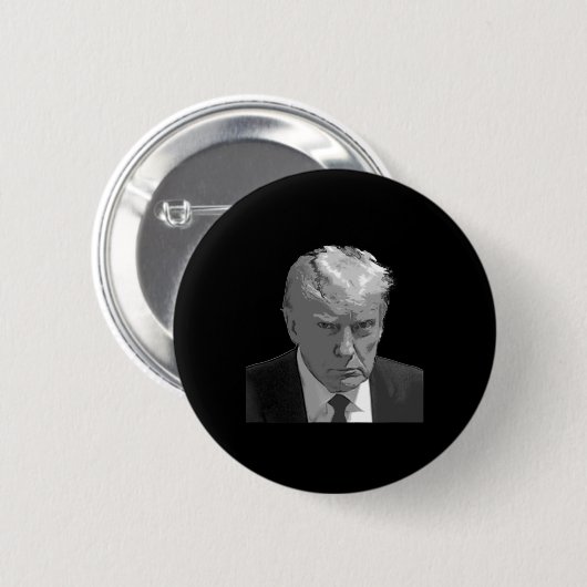 Trump Mok Shot Ronde Button 5,7 Cm (Voorkant /achterkant)