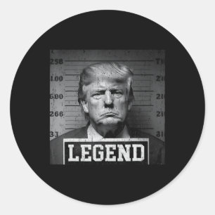 Trump Mok Shot Ronde Sticker