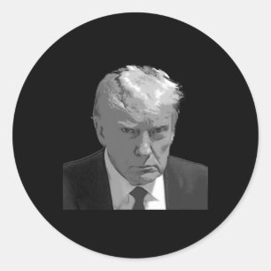 Trump Mok Shot Ronde Sticker