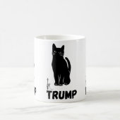 Trump mokken met zwarte kat (Center)