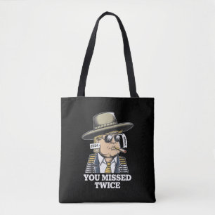 Trump moordaanslag Trump 2024 gemist Tote Bag