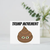 Trump Movement Briefkaart (Staand voorkant)