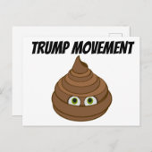 Trump Movement Briefkaart (Voorkant / Achterkant)