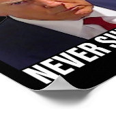 Trump Mugshot geeft nooit Mannen vrouwen over Poster (Hoek)