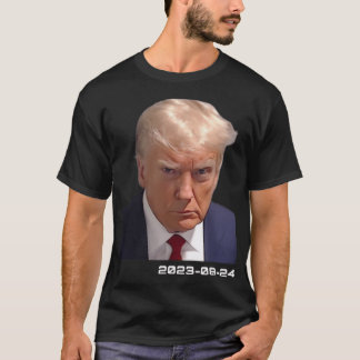 Trump Mugshot (gekleurd) T-shirt
