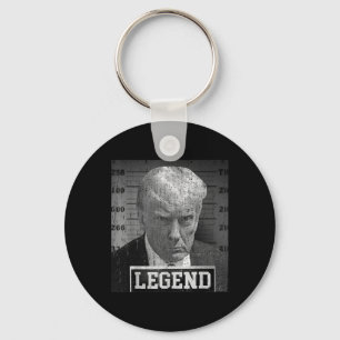 Trump Mugshot Grappige Donald Trump Legend Sleutelhanger