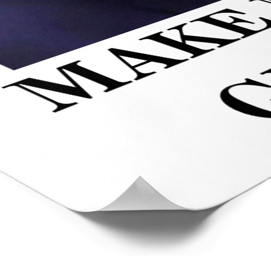 Trump Mugshot Poster - Maak mugshots weer geweldig (Hoek)