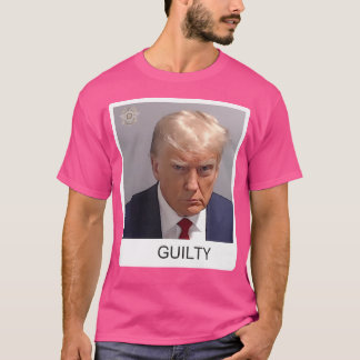 Trump Mugshot schuldig T-shirt