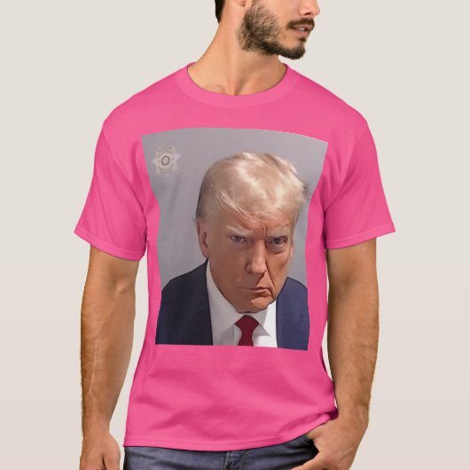 Trump Mugshot-Shirt T-shirt (Voorkant)