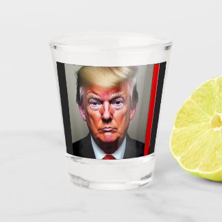 Trump Mugshot Shot glass Shot Glas