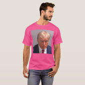 Trump Mugshot T-shirt (Voorkant volledig)