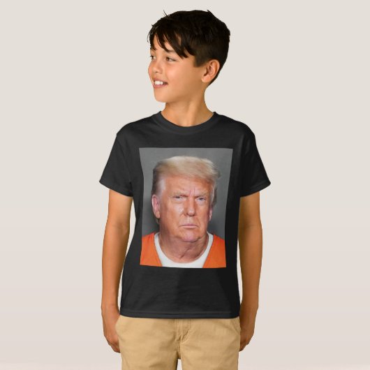 Trump Mugshot T-shirt (Voorkant volledig)