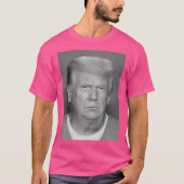 Trump Mugshot T-shirt (Voorkant)