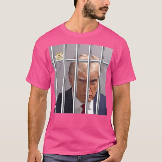 Trump Mugshot T-shirt (Voorkant)
