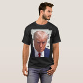 Trump Mugshot T-shirt (Voorkant volledig)
