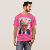 Trump Mugshot T-shirt (Voorkant volledig)