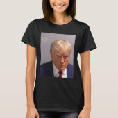 Trump Mugshot T-shirt - iconisch en grappig (Voorkant)