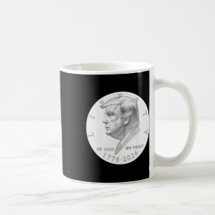 Trump Munt Eén Dollar Koffiemok