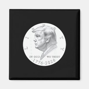 Trump Munt Eén Dollar Magneet