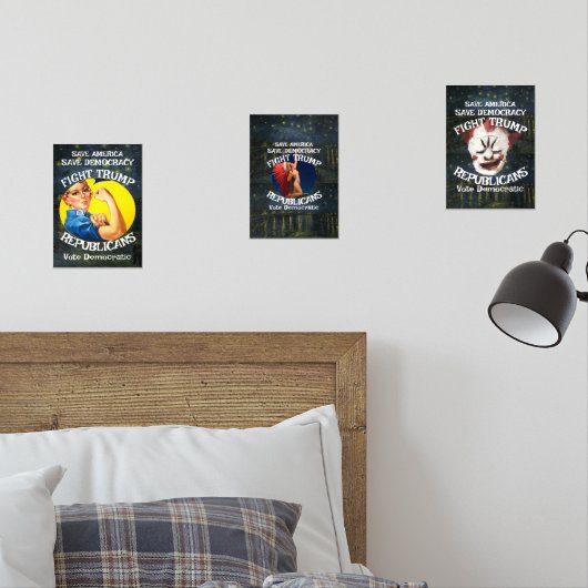 Trump Muurkunst Sets (Slaapkamer)