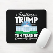 Trump naar 4 jaar gemeenschapsdienst 3 muismat (Met muis)