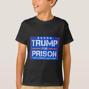 Trump Naar Gevangenis 2025 Grappige Trump _2 T-shirt