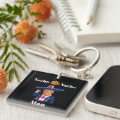 Trump Nacho Man Sleutelhanger (Voorkant Rechts)