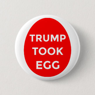 Trump nam een rode knop ronde button 5,7 cm