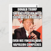 Trump Napoleon Complex Briefkaart (Voorkant / Achterkant)