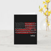 Trump Nation Proclamation Flag Kaart (Gele Bloem)