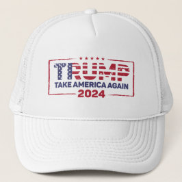 Trump - Neem Amerika opnieuw 2024 Trucker Pet
