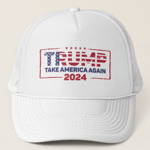 Trump - Neem Amerika opnieuw 2024 Trucker Pet