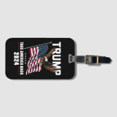 Trump neemt Amerika terug Amerikaanse verkiezingen Bagagelabel (Voorkant (horizontaal))