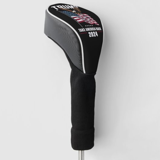 Trump neemt Amerika terug Amerikaanse verkiezingen Golfheadcover (Schuin)