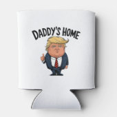 Trump neemt het huis van papa terug blikjeskoeler (Achterkant)