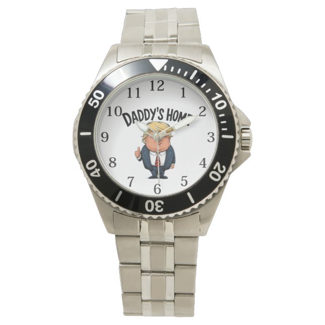 Trump neemt het huis van papa terug horloge (Voorkant)